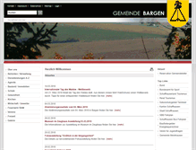 Tablet Screenshot of bargen.ch